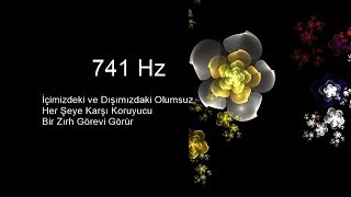 741 Hz  Her Şeye Karşı Koruyucu  Binaural  Isochronic  Enerji Frekansı [upl. by Clynes]