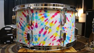 16quot Tie Dye Snare Drum Build [upl. by Tudela]