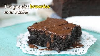 How to Make the Perfect Gooey brownies at home  Fortune Foods [upl. by Rachelle844]