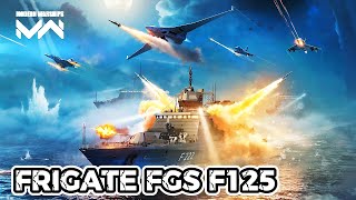 Frigate FGS F125  KHINH HẠM PASS THÁNG 10  Modern Warships Gameplay [upl. by Atnim]