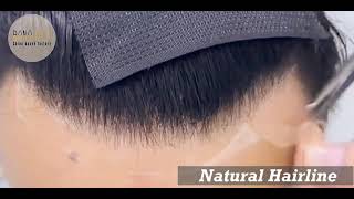 TOP 5 Natural Hairline Hair Systems  Bono Hair Toupee Factory [upl. by Rozamond]