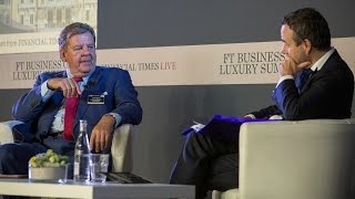 FT Business of Luxury Summit 2015  Johann Rupert [upl. by Enimajneb]