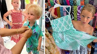 STRAND OUTFiTS SHOPPEN BiJ LAGOON BEACH  ZWEMMEN iN ZEE  Bellinga Vlog 3246 [upl. by Trixy]