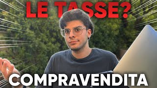 ma VENDENDO GIOCHI si PAGANO le TASSE i PROBLEMI della COMPRAVENDITA [upl. by Aliuqaj]