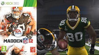 Playing Madden 12 in 2021 XBOX 360 Super Bowl Game [upl. by Penn272]