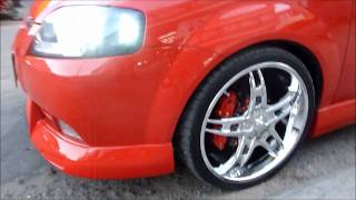 Body Kit Chevrolet Aveo GTI AutoPlast [upl. by Trev]