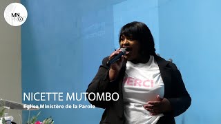 TOUT VA BIEN  Nicette Mutombo Ministère de la Parole [upl. by Kinzer]