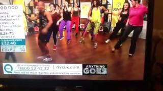 Craig and well known faces Zumba on Qvc [upl. by Aleras470]