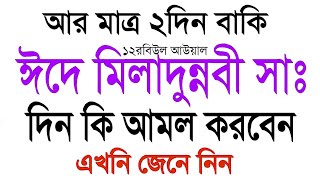 ঈদে মীলাদুন্নবী সাঃ ২০২৪ কি আমল করবেন।Eid e Miladunnabi Kobe12Robiul Awal2024Miladunnabi amol [upl. by Holofernes]