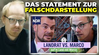 Falsche Aussagen im NDRVideo  wir beziehen Stellung [upl. by Ymmij]