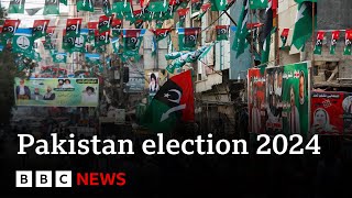 Pakistan elections set to take place amid arrest rows  BBC News [upl. by Alec]