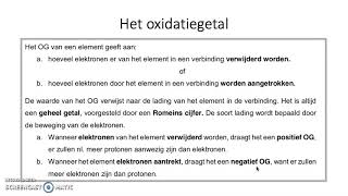 oxidatiegetal [upl. by Anerda]