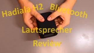 Hadisala H2 Bluetooth 50 Kabellose Tragbare Musikbox [upl. by Ellynn]