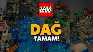 Lego Şehir İçin Dağ Yapımı Tamamlandı [upl. by Anaeed459]