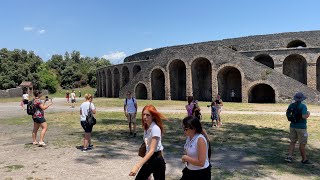 4k POMPEII WALKING TOUR 🇮🇹 RUINS OF POMPEII Virtual Walk [upl. by Aerdnna]