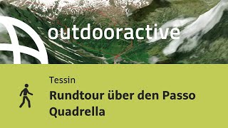 Wanderung im Tessin Rundtour über den Passo Quadrella [upl. by Innor]