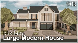 2 story family home ♡  bloxburg speedbuild  luminto [upl. by Eahsram109]