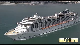 A Tour of HOLY SHIPs New Home MSC Divina [upl. by Narahs598]