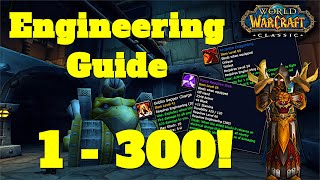 Wow Classic Engineering Guide  1  300 Cheap amp Simple  Roly The Holy Paladin  Classic Wow [upl. by Assitruc]