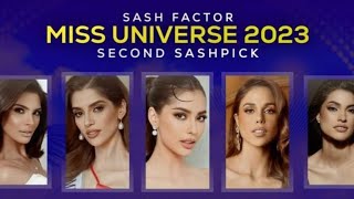 viral Top 5 de Miss universo 2023 menciona tu top de favoritas [upl. by Graniela]