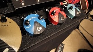 Mini Fuzz Face Shootout w Jeorge Tripps amp James Santiago [upl. by Anayra496]