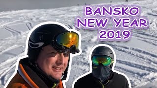 BANSKO SKI New Year 2019 Plato has fresh SNOW more coming soon [upl. by Ayot]