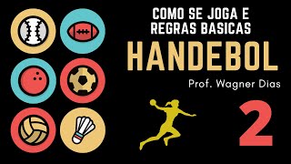 Aula de Handebol História Regras e Fundamentos Técnicos [upl. by Eirolam]