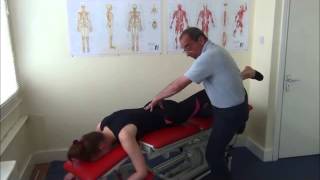 Positional Release on Gluteal muscles by Mel Cash for LSSM [upl. by Reinhardt]