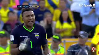 Ecuador vs Peru Eliminatorias Rusia 2018 Partido Completo [upl. by Abigail]