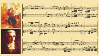 Mozart Sinfonia Concertante K 364 Andante Part 1 [upl. by Ajnot]