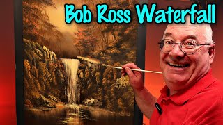 How to Master Bob Ross Enchanted Falls Painting  Full Tutorial with Paul Ranson [upl. by Airetak]