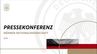 Pressekonferenz mit DFBDirektor Hannes Wolf zum Kinder und Nachwuchsfußball [upl. by Laird50]