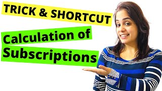 Trick and Shortcut  Calculation of Subscriptions  NPO  Solved Question  Class 12 [upl. by Ylluz]