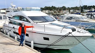 £400000 Yacht Tour  2015 Fairline Squadron 42 [upl. by Niowtna502]