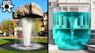 Amazingly Creative Water Fountains That Will Blow Your Mind [upl. by Nosnhoj805]