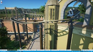 Planet Coaster Timelaps partie 8 [upl. by Ulda]