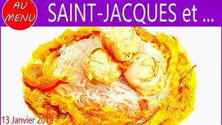 【 SAINT JACQUES 】NOUILLES VIETNAMIENNES  RECETTE FACILE ET PAS CHERE VC0035 VS00125 AU010101 [upl. by Nosnarb536]