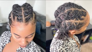 Starter Loc DOS and DON’TS  How to Get Your Hair To Loc FASTER  Comb Coils on Type 4 Hair [upl. by Eryt886]