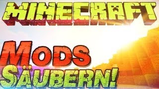 ► Minecraft 111 SÄUBERN Part 2◄ Vorbereitung für Minecraft Mods German Deutsch  Mac  Windows [upl. by Yrem]