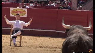 Campeonato con toros Recortador De Oro 🎖 · Valencia quotFallasquot 2016 [upl. by Vizzone]