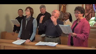 V Eucharistic Prayer II  The New Roman Missal for Interpreters [upl. by Nalhsa601]