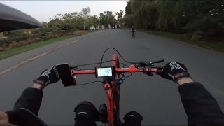 Ebike Wheelie Practice 1500w 48v GoPro POV Raw Footage [upl. by Idham]