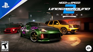 Need for Speed™ Underground 2 Remake  Gameplay [upl. by Nomla580]