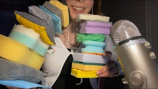 ASMR with 15 SPONGES [upl. by Fonz]