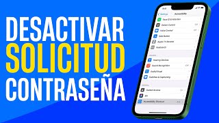 Cómo QUITAR la CONTRASEÑA para DESCARGAR en App Store en iPhone 2024 [upl. by Creigh949]