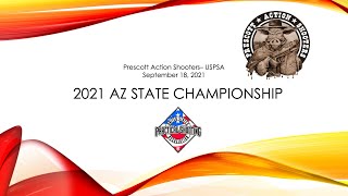 20210919 PAS USPSA 2021 AZ State Championship  1080p Open w CZ75 Czechmate [upl. by Hallett780]