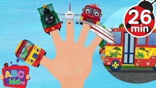 Finger Family Vehicles 2D  More Nursery Rhymes amp Kids Songs  CoCoMelon [upl. by Eob865]