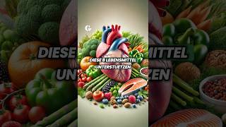 8 Lebensmittel für Herzgesundheit🫀 [upl. by Kistner]