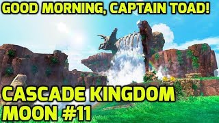 Super Mario Odyssey  Cascade Kingdom Moon 11  Good Morning Captain Toad [upl. by Nosnej]