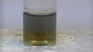 Chromium Chemistry CrVI reduced by Ethanol 6xspeed [upl. by Lemyt]